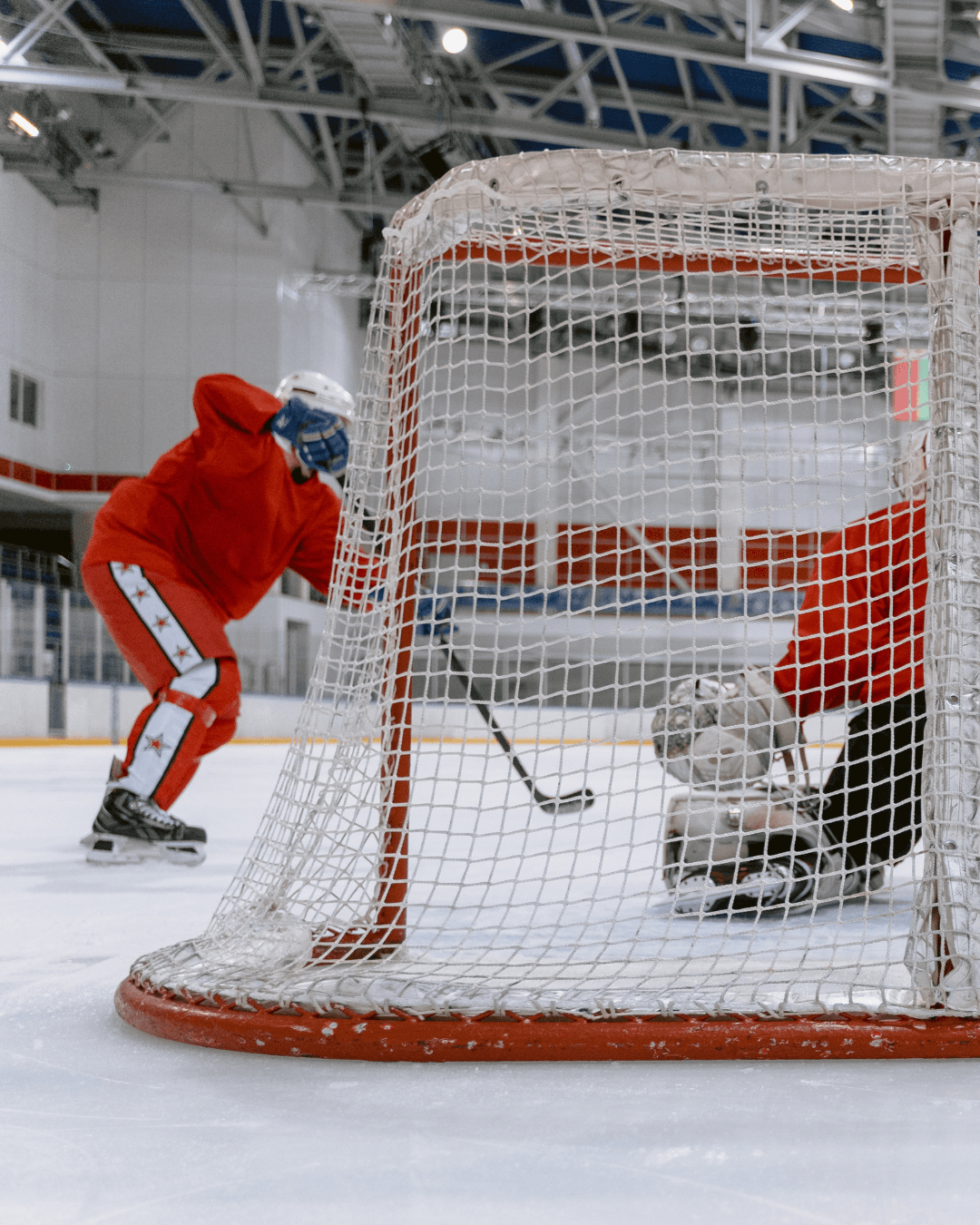 Sports athlete in action