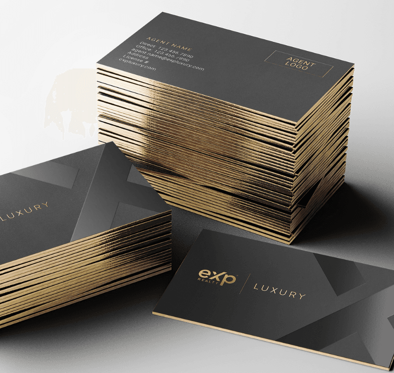 eXp Luxury branded business cards
